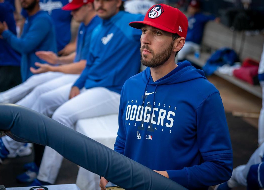 Dodgers hitting coordinator Louis Iannotti '16 is a two-time World Series champion as of October 2024.